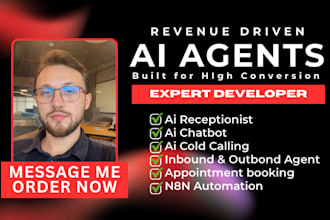 custom ai agents, voice agent with openai, n8n, gohighlevel, langchain, vapi ai