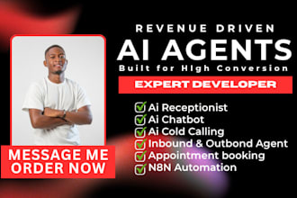 custom ai agents, voice agent with openai, n8n, gohighlevel, langchain, vapi ai
