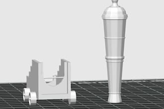 model simple 3d printable assets for resin or fdm printers