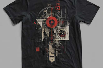 do minimalist typography t shirt design