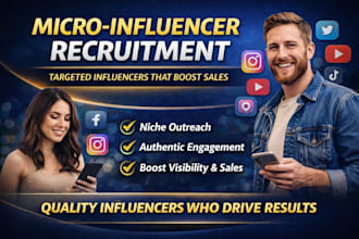 do micro influencer research and outreach influencer leads