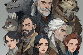 draw your dnd party