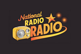 create graceful and fantastic radio logo design