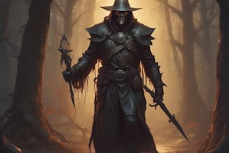 fantasy horror and fantasy horror character