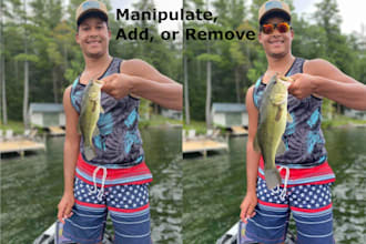 manipulate images as requested
