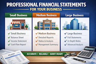 professional financial statements for your business