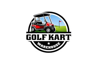 create exclusive and marvelous golf cart logo design
