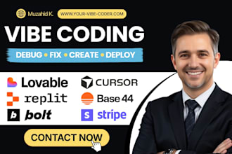 build, fix vibe coded ai website, app, fix deployment errors