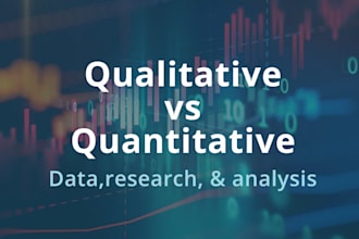 do qualitative, quantitative data analysis, thematic coding, research reports