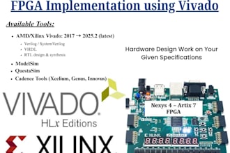 do fpga design using verilog systemverilog vhdl in xilinx vivado