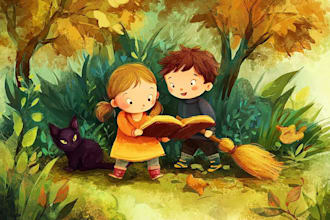 illustrate whimsical and professional children books