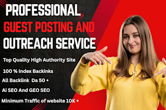 guest posting and outreach service