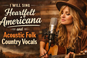sing heartfelt americana folk country vocals acoustic folk country female singer