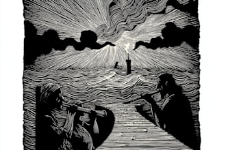 create awesome linocut illustration art