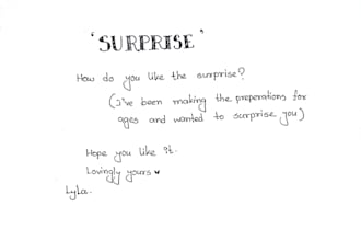 provide personalized handwritten notes