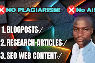 do expert SEO blog and article writing