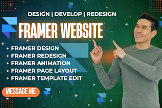 framer website framer landing page framer redesign framer template design edit