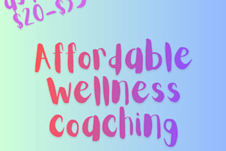 be your wellness coach