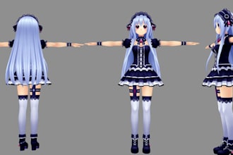 rig 3d models, convert vroid to vrchat, mmd, warudo vtuber, koikatsu, vrm, sfm