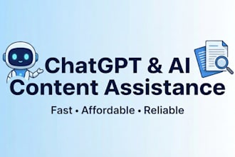 help you with chatgpt tasks and ai content