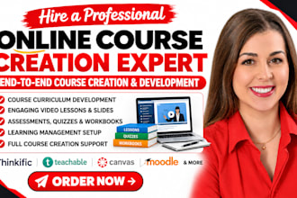 create lms course content, courseware, and set up your lms website