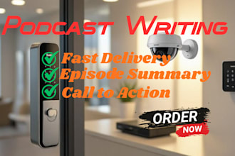 write engaging podcast script