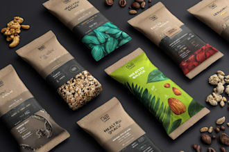 create fantastic box design and product packaging design