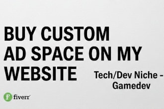 put your ads on my tech website for a month