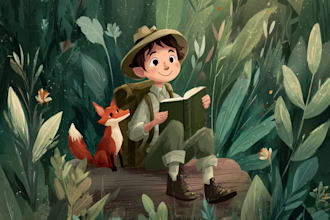 children book illustrations and children storybooks