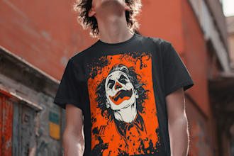 create funny, humorous meme, joke, and typography t shirt designs