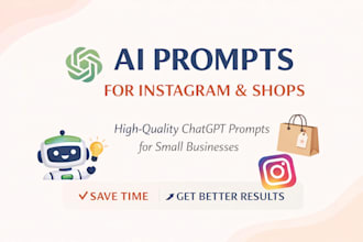 create powerful chatgpt ai prompts for instagram and product descriptions