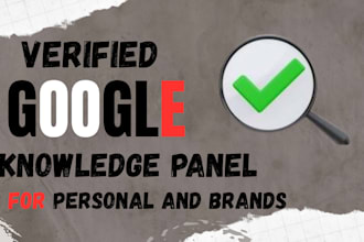 create google knowledge panel, knowledge graph for person or business