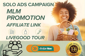 do solo ads affiliate link marketing MLM promotion link traffic leads