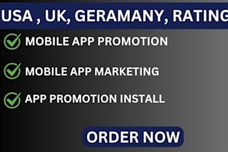 do mobile applestore ranking 5000 USA app install  rating review app promotion