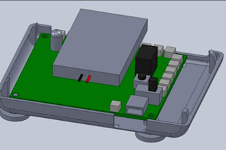 do 3d enclosure industrial product design pcb casing rapid prototyping printing