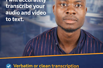 accurate and professional audio and video transcription