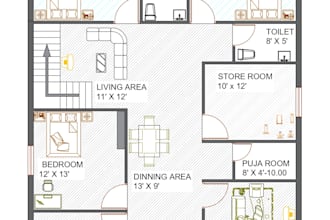 draw floors plans and interiors design