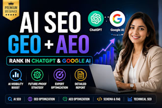 ai SEO GEO aeo optimization for chatgpt and google ai