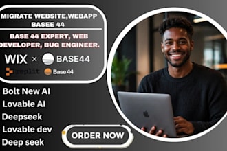 migrate base44 webapp to wordpress wix base44 expert base44 debugging bug fixing
