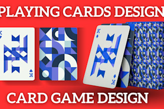 design custom playing cards poker cards card deck card box card game art