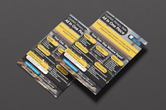 design branded flyers, brochures, reports, and ebooks