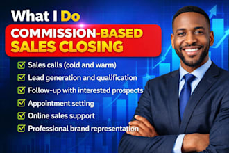 be sales closer sales representative sales agent virtual assistant telemarketing