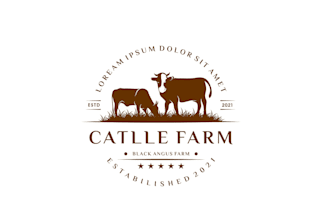 create awesome and gorgeous livestock logo design