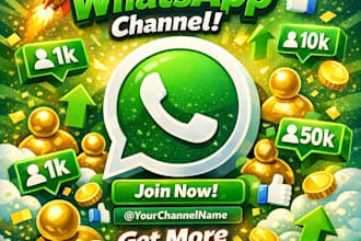 grow whatsapp follower 50k whatsapp channel member whatsapp