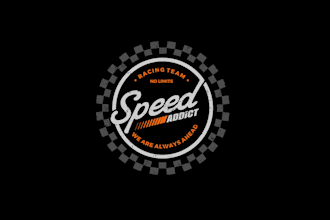 create wonderful and excellent racing logo design