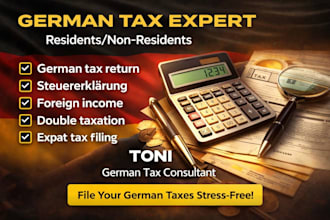 assist with your german tax, home office and relocation tax