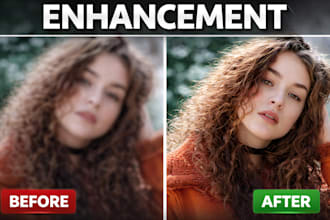 professional photo enhancement and high end retouching