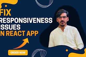 fix responsiveness issues in react app