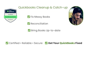 clean up and catch up your messy quickbooks online bookkeeping