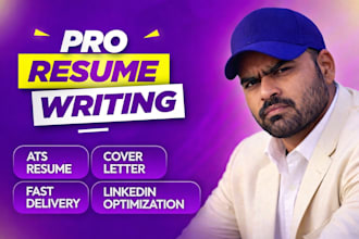 ats friendly CV writing, cover letter and linkedin update